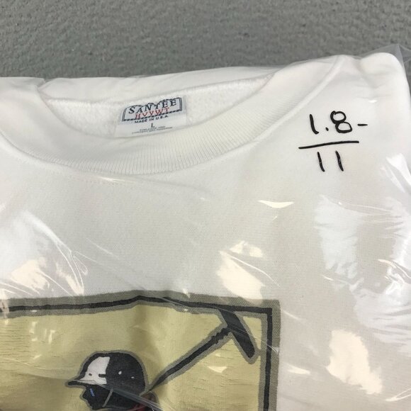 Vintage Eighth Annual Polo Classic poster sweatshirt crewneck size L - Picture 13 of 13